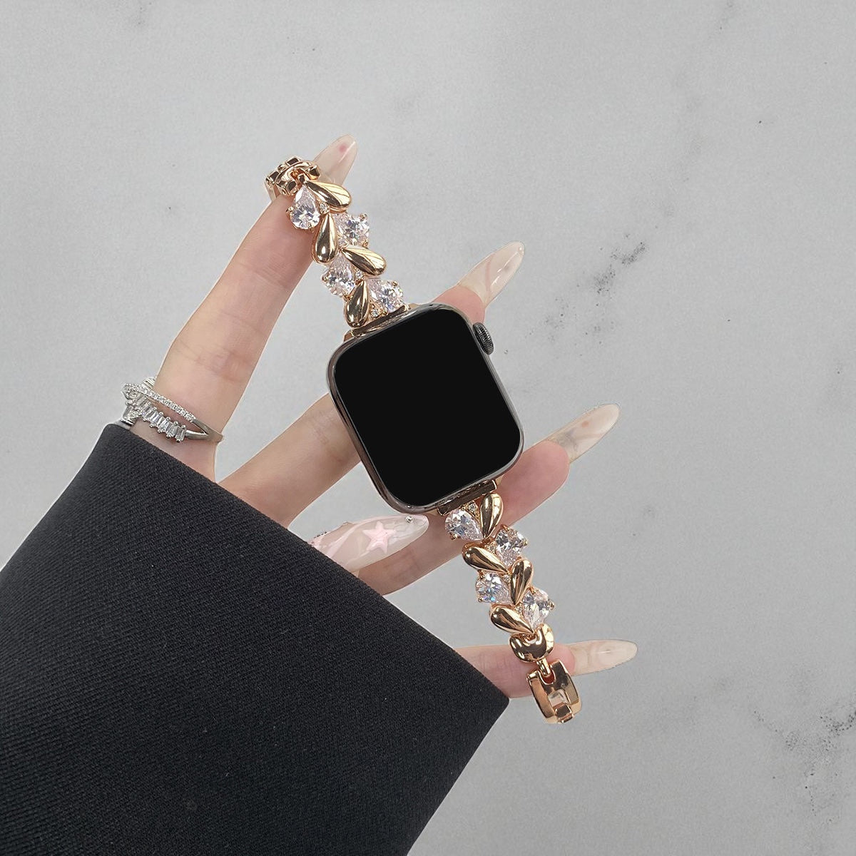 Petal Glam Apple Watch Strap