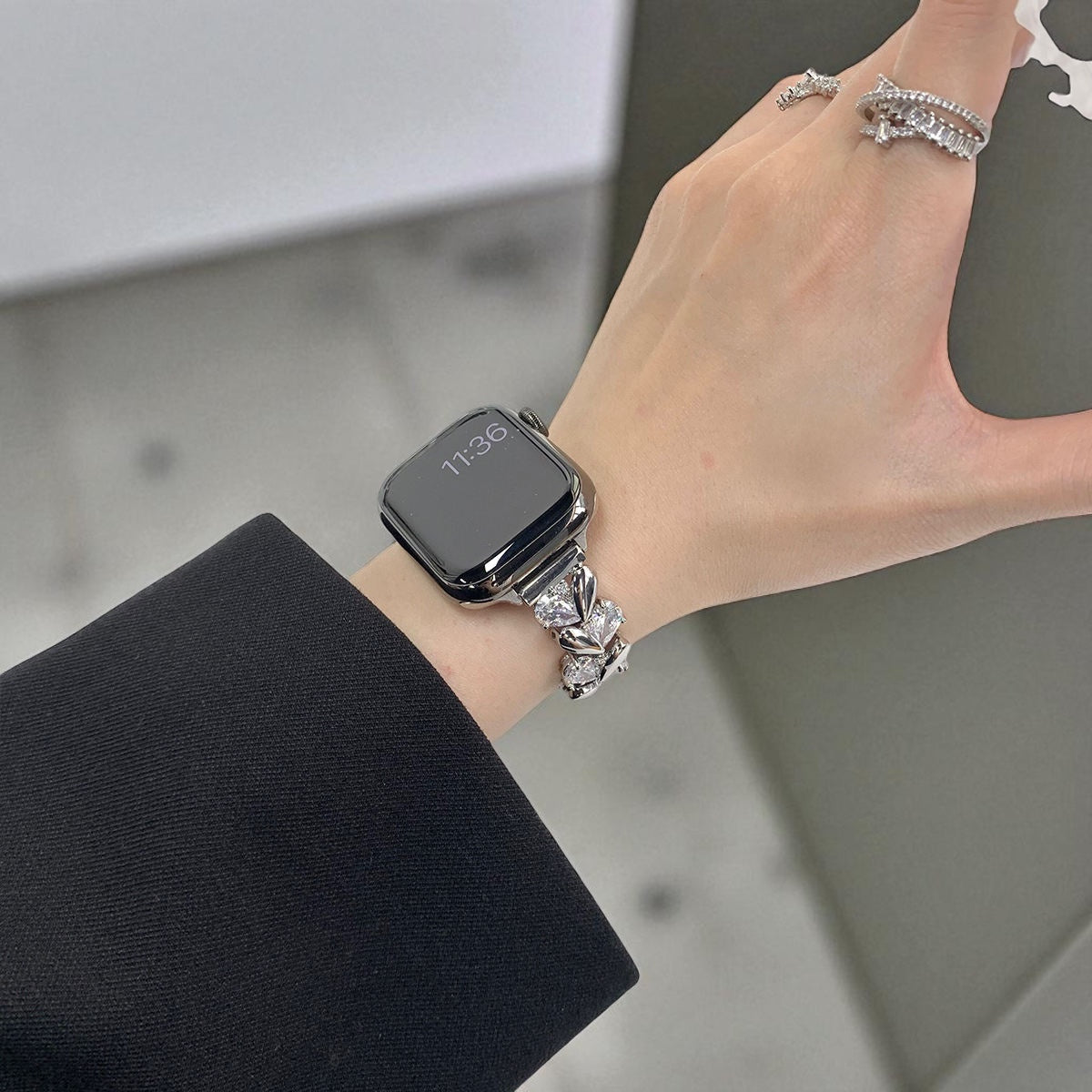 Petal Glam Apple Watch Strap