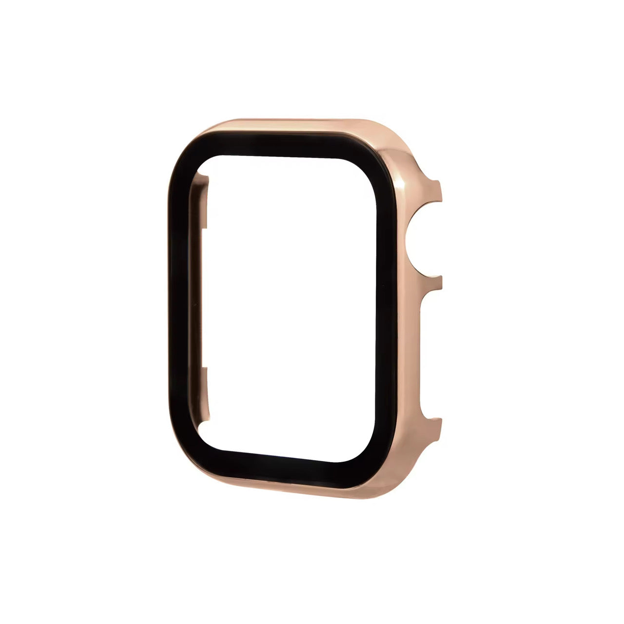 APPLE WATCH CASE COVER WITH TEMPERED FILM - ROSE GOLD