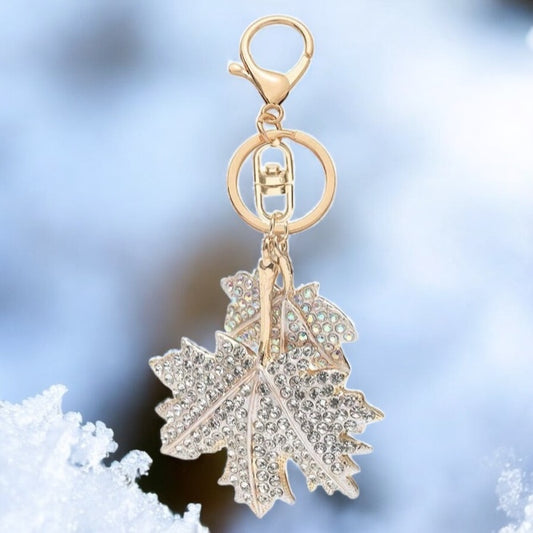Maple Leaf Bag Charm