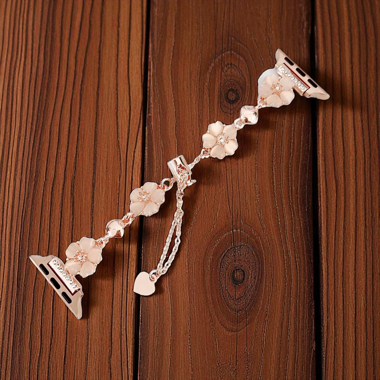 Flower Charm Apple Watch Strap