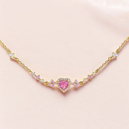 Pink Heart Mini Bracelet